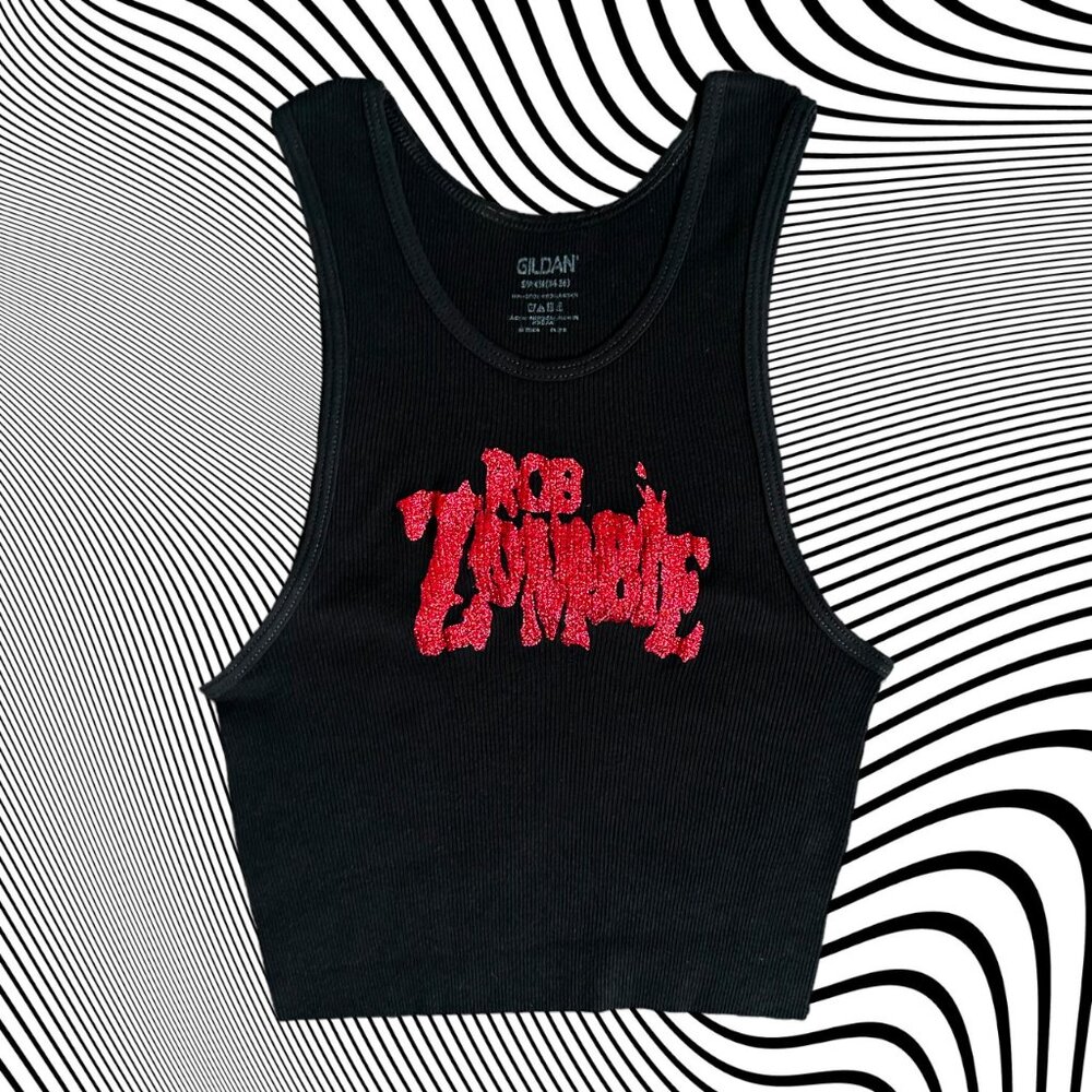 Rob Zombie Unisex Cropped Tank